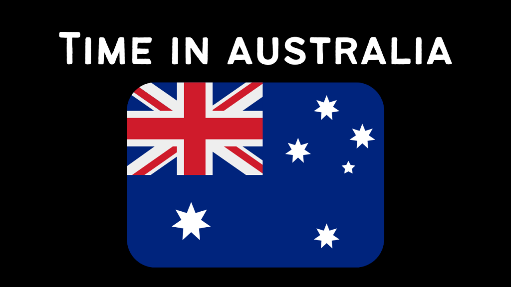 Time in Australia Now